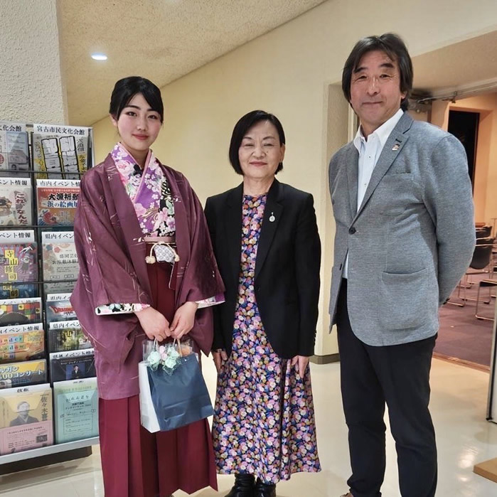 岩手県宮古市　宮古市文化会館中ホールにてにて